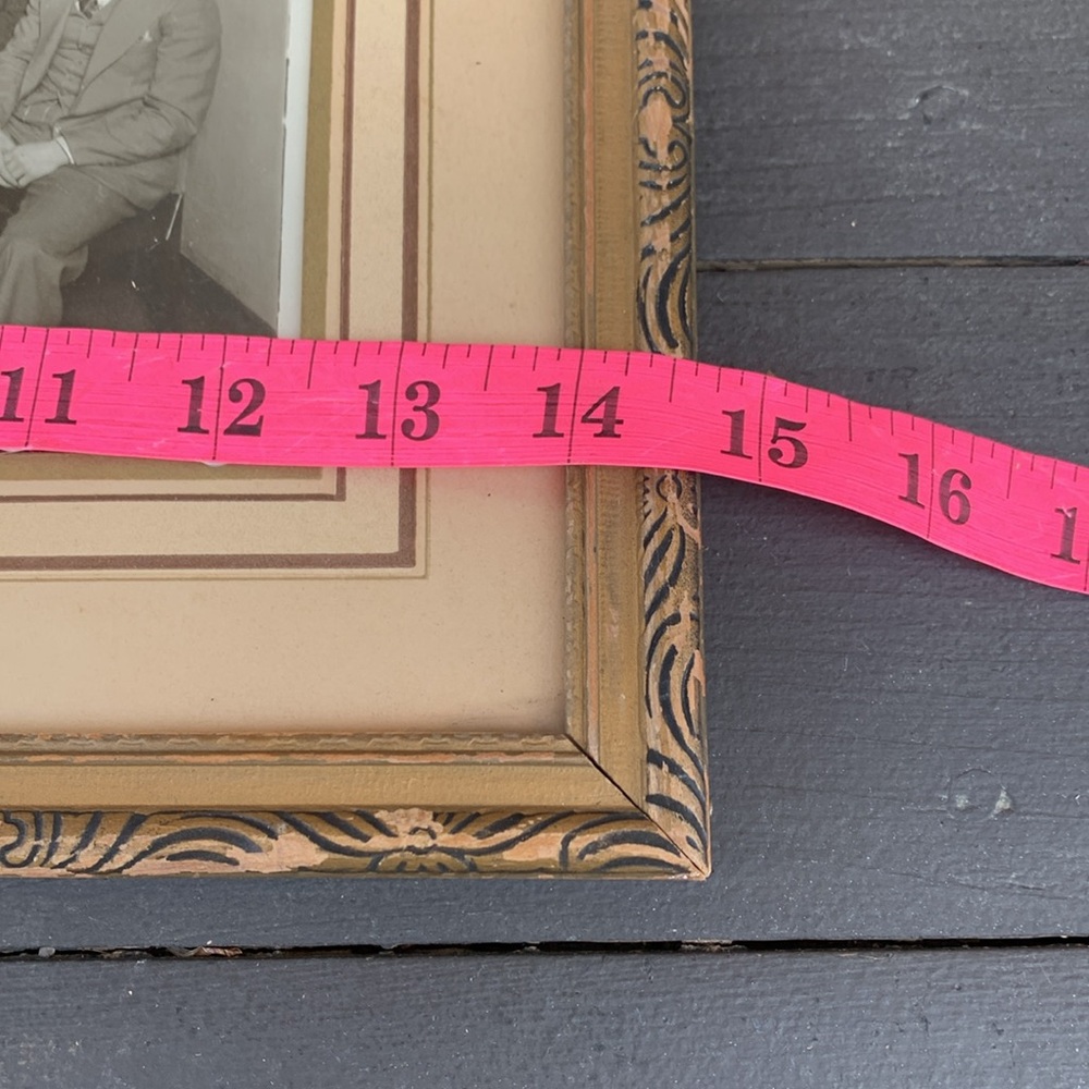 Vintage Antique Framed Picture - Picture 4 of 6